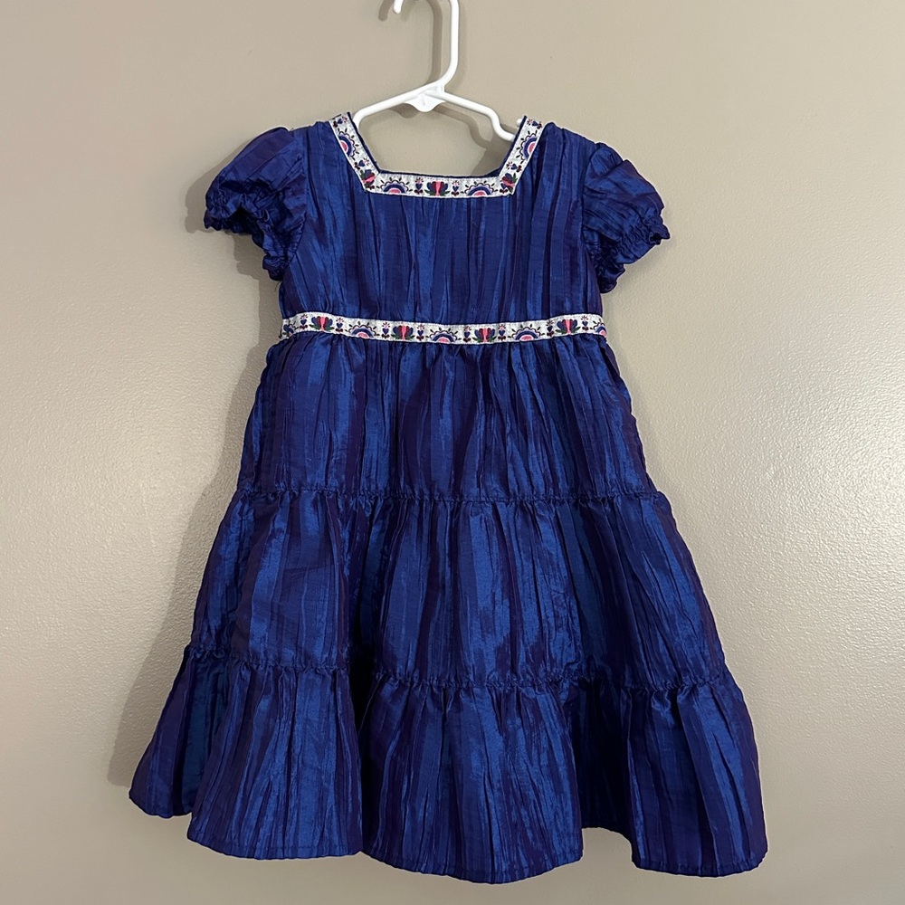 Hanna Andersson Girls Dress Special Occasion Holiday Party Dress 3T